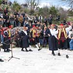 KUD Sveti Juraj iz Osojnika sa kolom lino